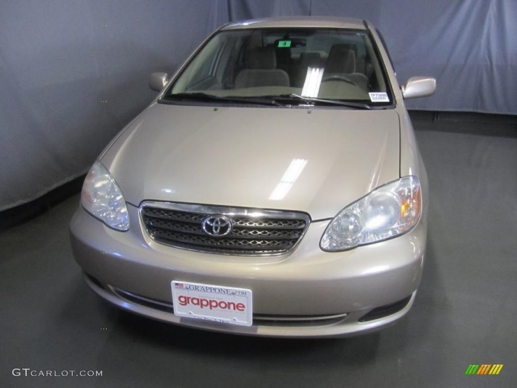 2006 Corolla LE - Desert Sand Mica / Beige photo #2