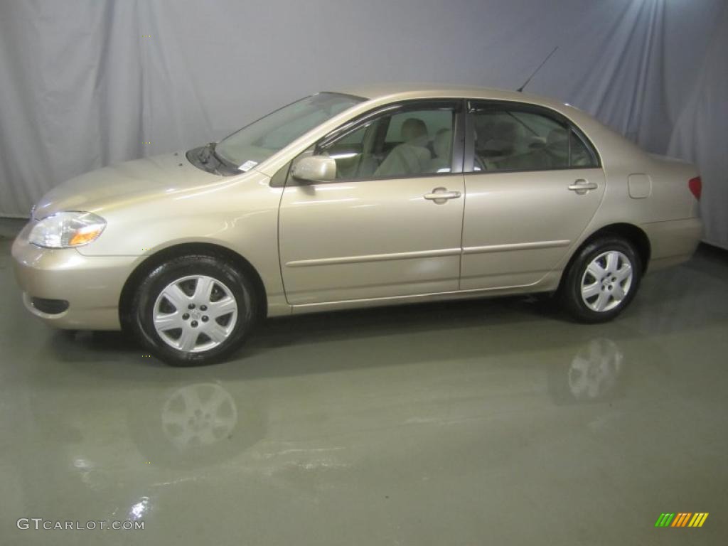 2006 Corolla LE - Desert Sand Mica / Beige photo #3