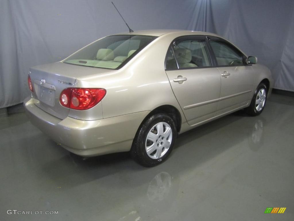 2006 Corolla LE - Desert Sand Mica / Beige photo #9