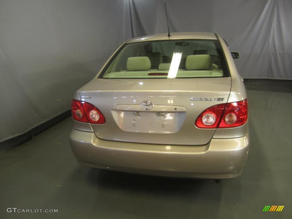2006 Corolla LE - Desert Sand Mica / Beige photo #10