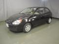 2007 Ebony Black Hyundai Accent GS Coupe  photo #1