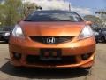 2009 Orange Revolution Metallic Honda Fit Sport  photo #5