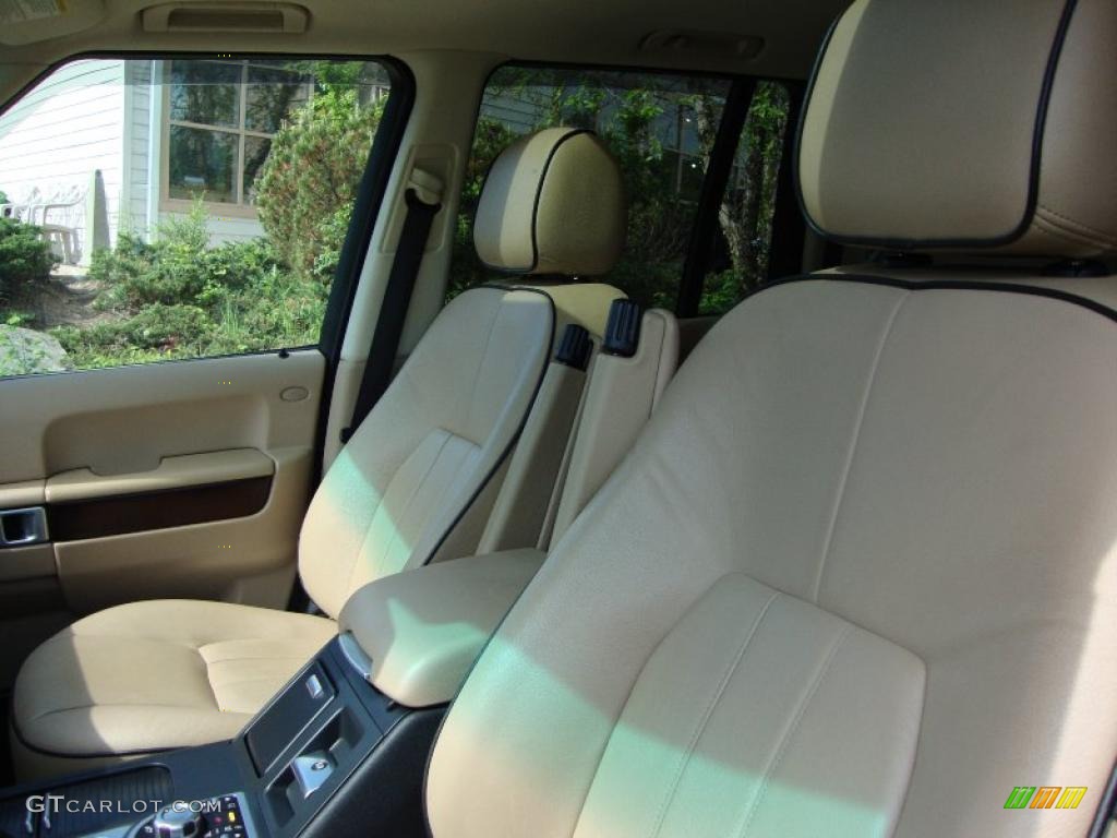 2006 Range Rover HSE - Tonga Green Pearl / Sand/Jet photo #4