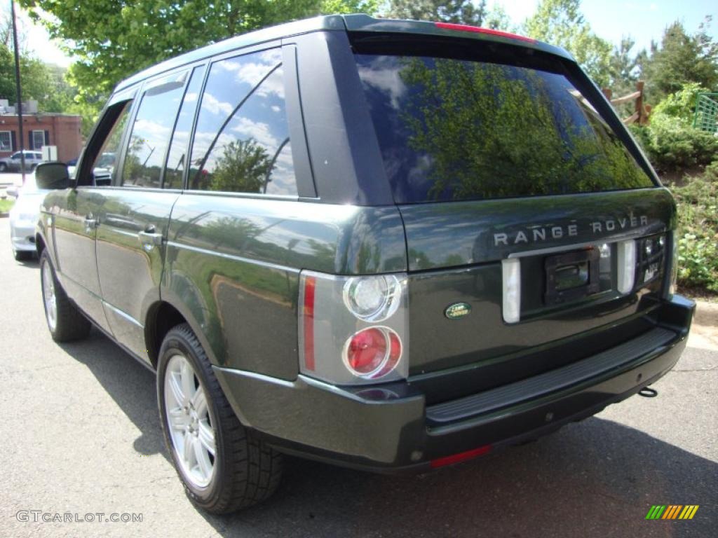 2006 Range Rover HSE - Tonga Green Pearl / Sand/Jet photo #9