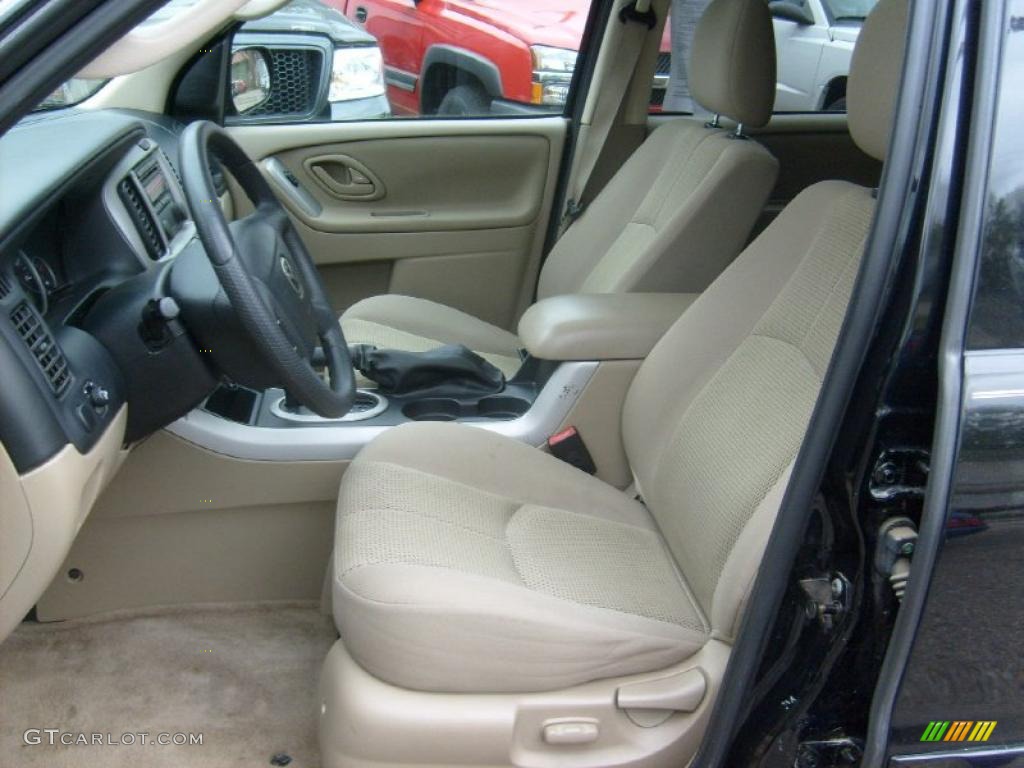 Medium Pebble Beige Interior 2005 Mazda Tribute s 4WD Photo #48728030