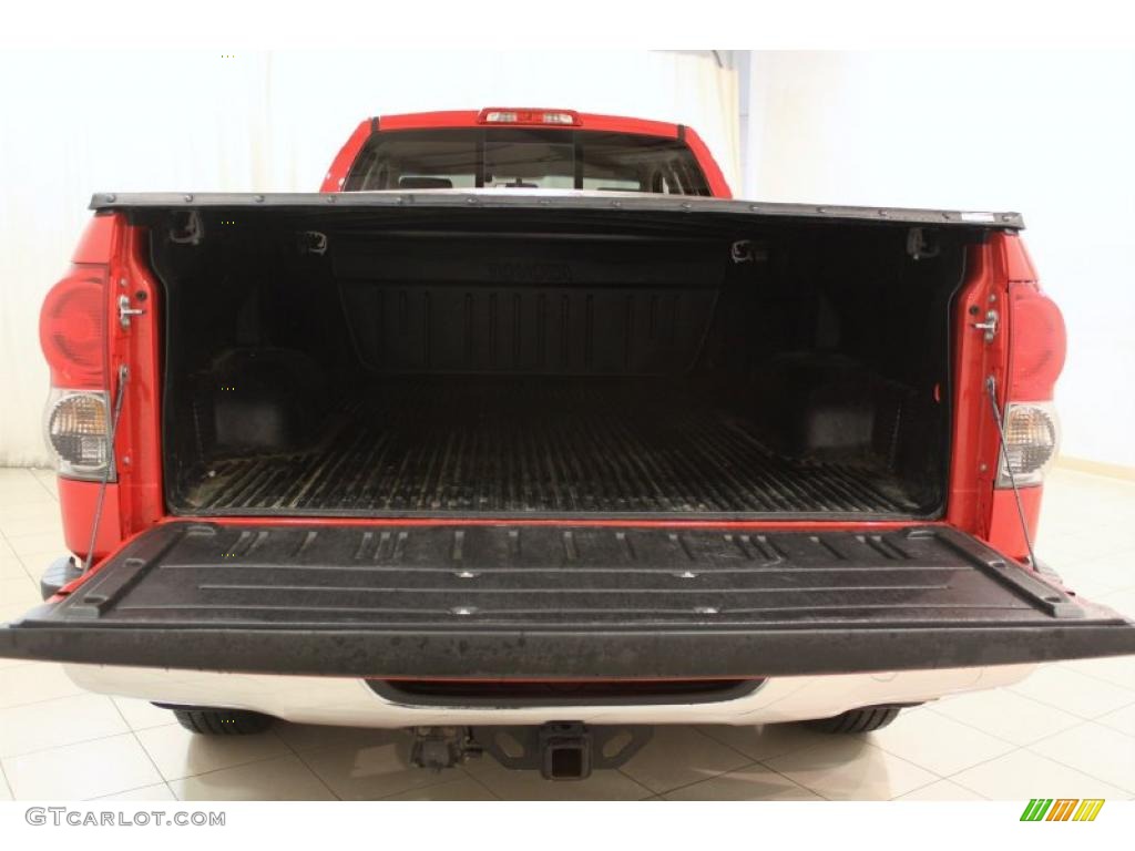 2008 Tundra Double Cab 4x4 - Radiant Red / Graphite Gray photo #13