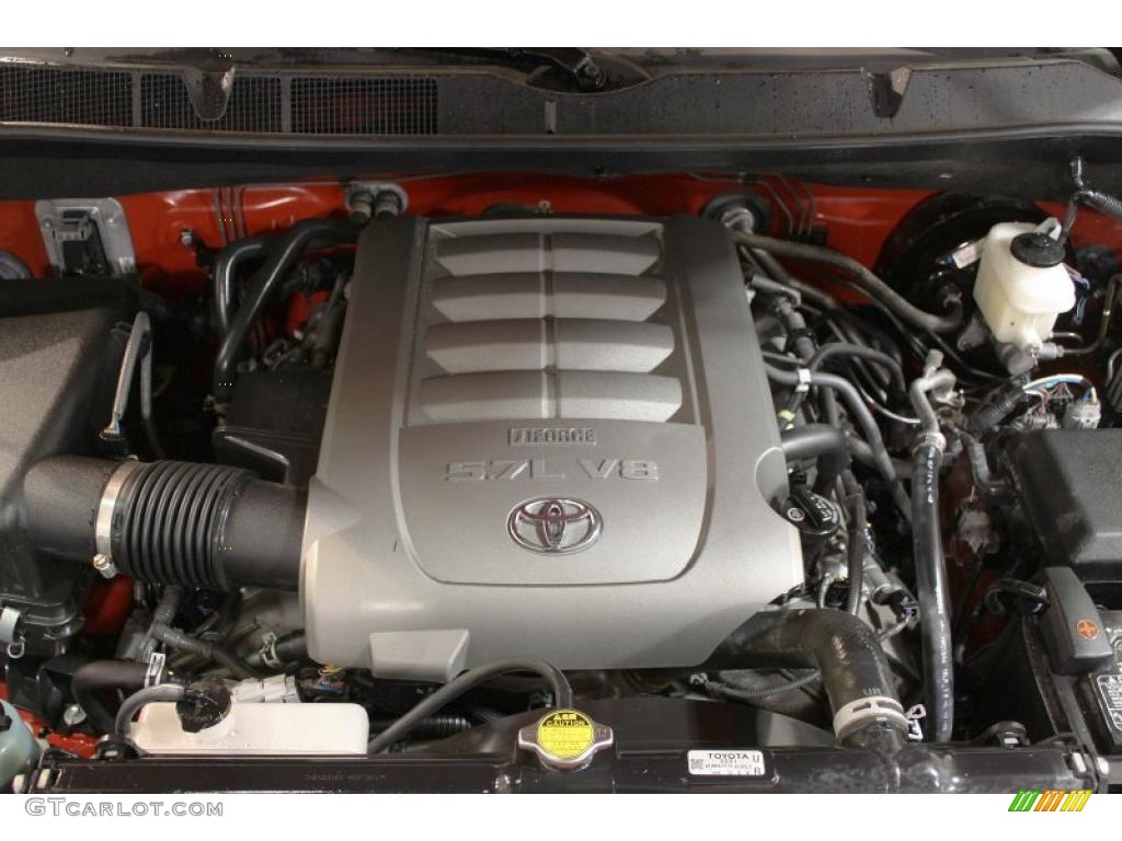 2008 Toyota Tundra Double Cab 4x4 5.7 Liter DOHC 32-Valve VVT V8 Engine Photo #48728078