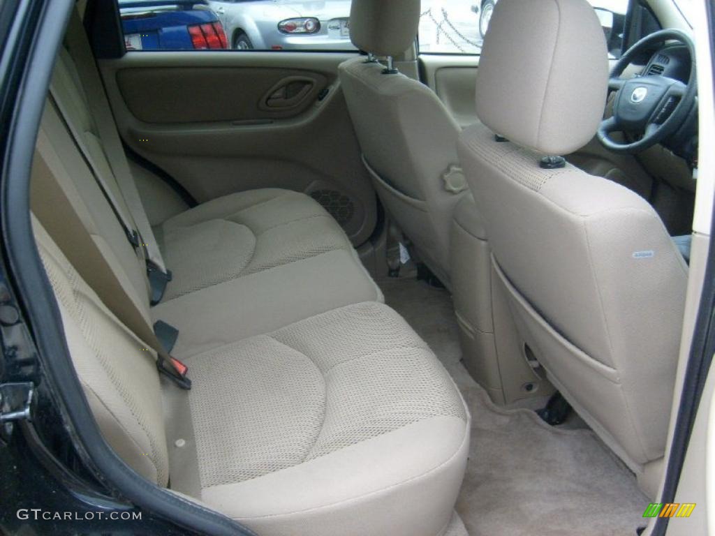 Medium Pebble Beige Interior 2005 Mazda Tribute s 4WD Photo #48728081