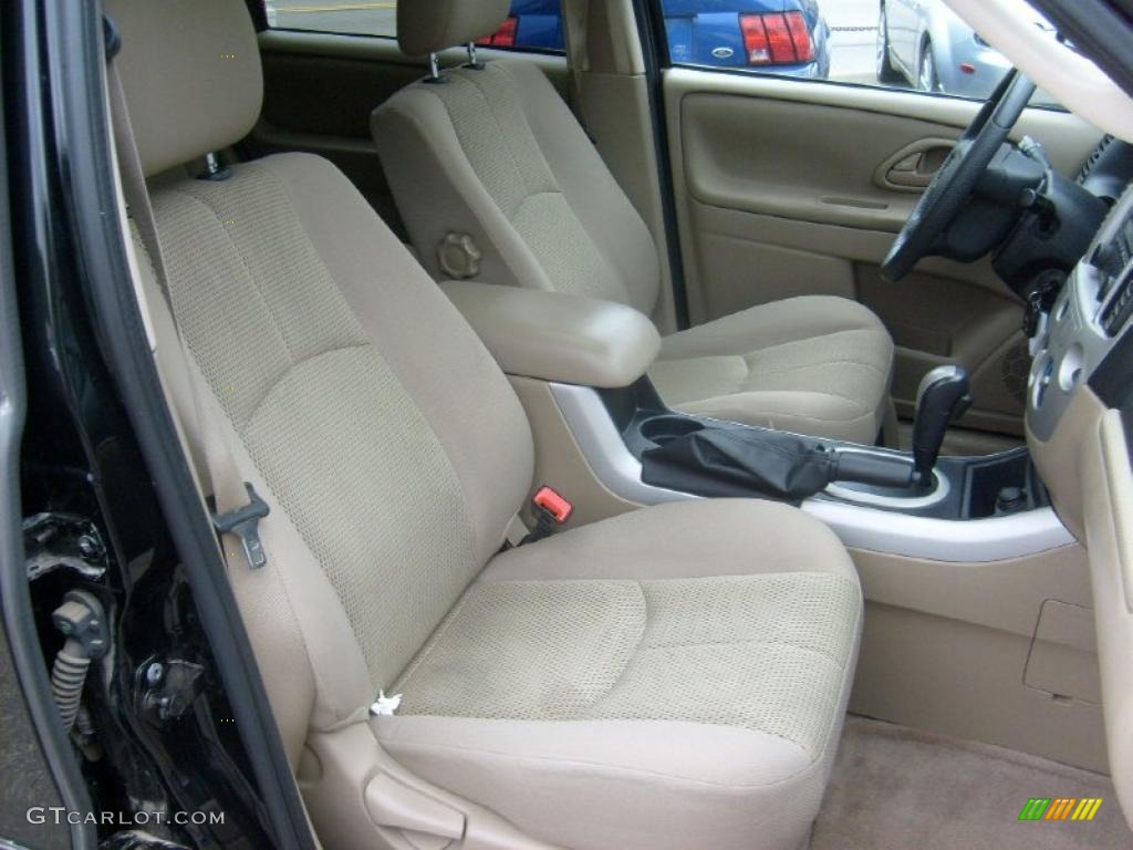 Medium Pebble Beige Interior 2005 Mazda Tribute s 4WD Photo #48728102