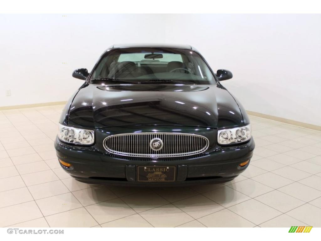 2001 LeSabre Custom - Dark Polo Green Metallic / Medium Gray photo #2