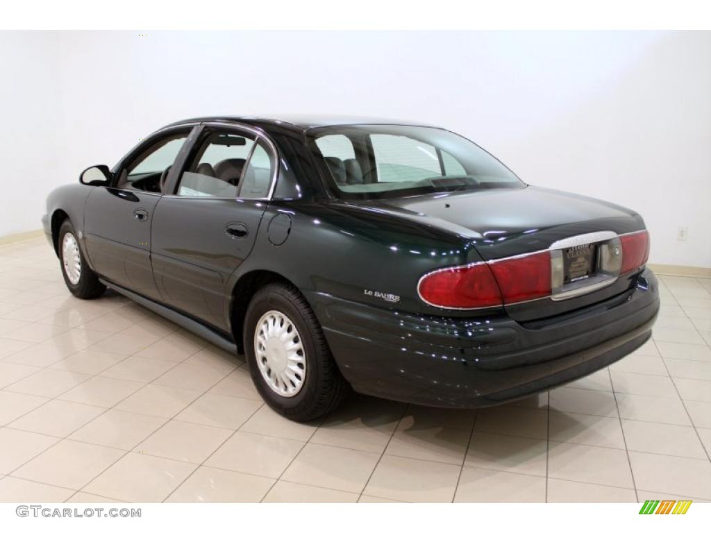 2001 LeSabre Custom - Dark Polo Green Metallic / Medium Gray photo #5