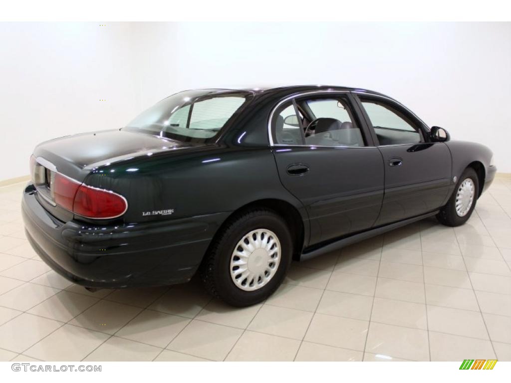 2001 LeSabre Custom - Dark Polo Green Metallic / Medium Gray photo #7