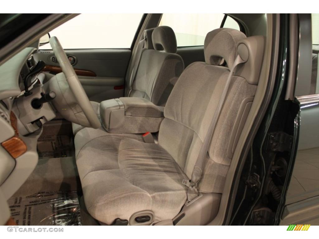 2001 LeSabre Custom - Dark Polo Green Metallic / Medium Gray photo #9
