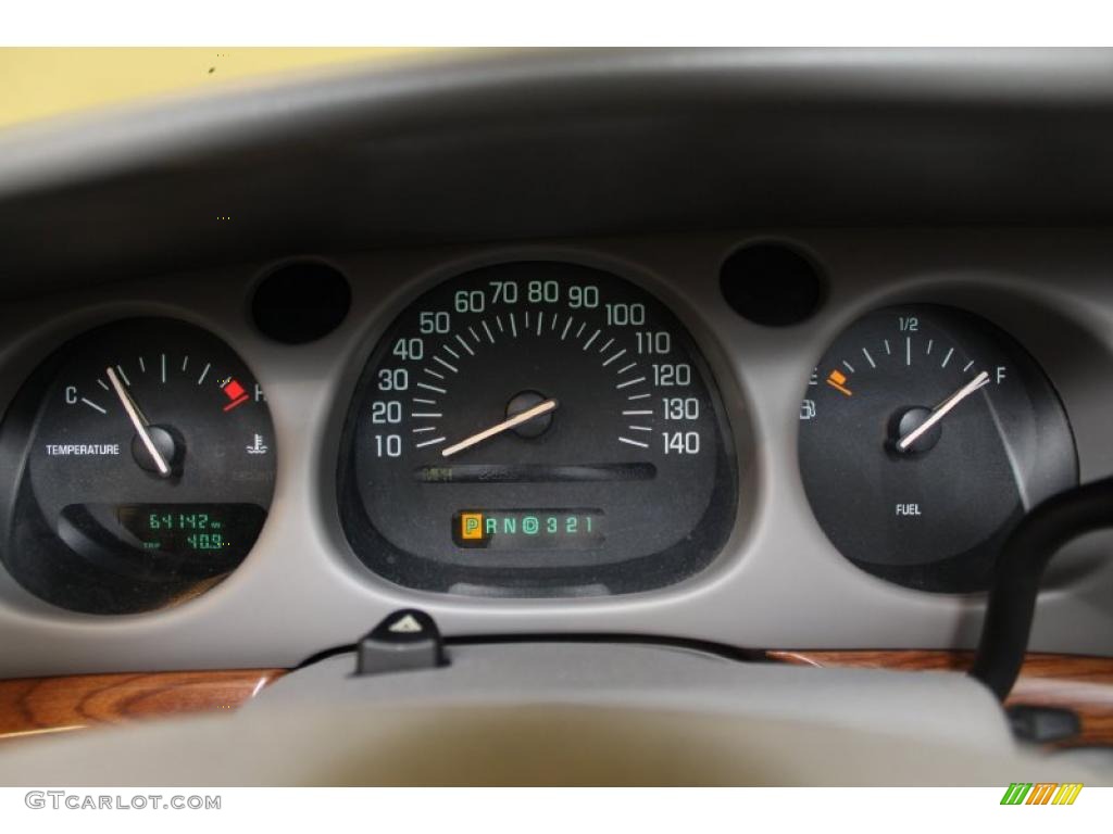 2001 LeSabre Custom - Dark Polo Green Metallic / Medium Gray photo #10