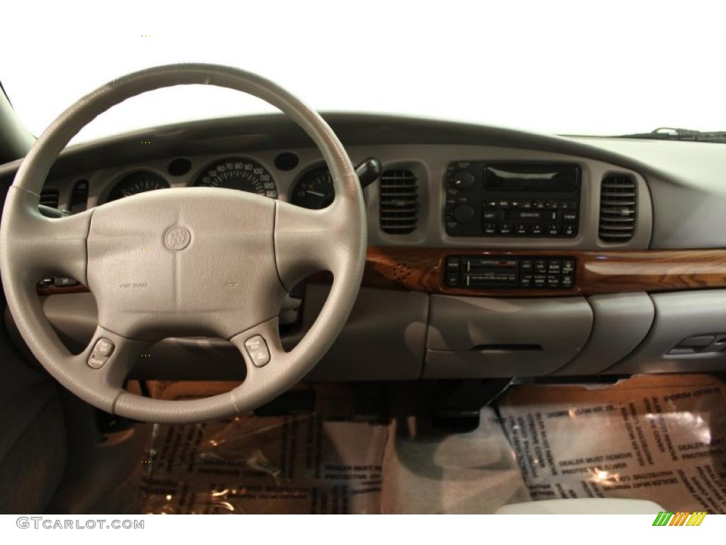 2001 LeSabre Custom - Dark Polo Green Metallic / Medium Gray photo #16