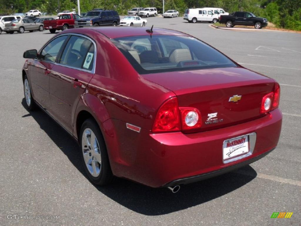 2011 Malibu LT - Red Jewel Tintcoat / Cocoa/Cashmere photo #2