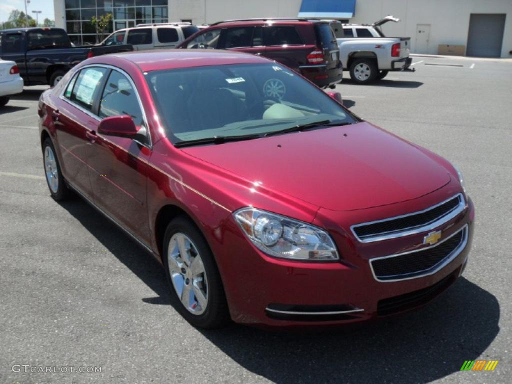 2011 Malibu LT - Red Jewel Tintcoat / Cocoa/Cashmere photo #5