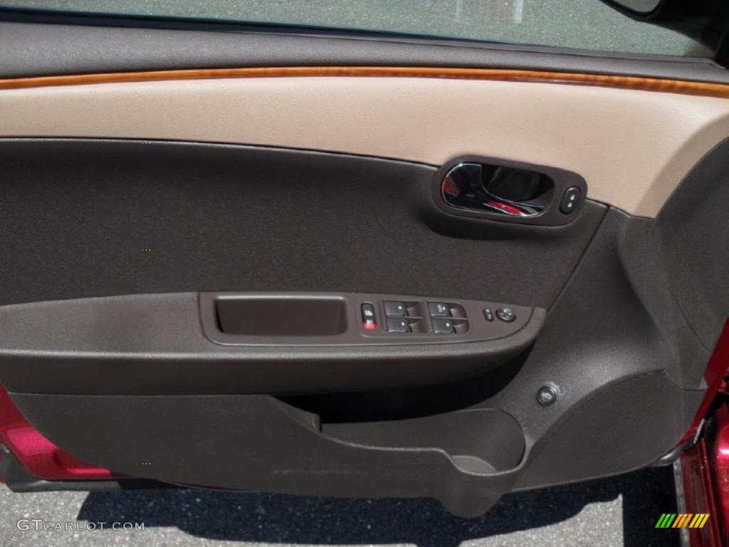 2011 Malibu LT - Red Jewel Tintcoat / Cocoa/Cashmere photo #8