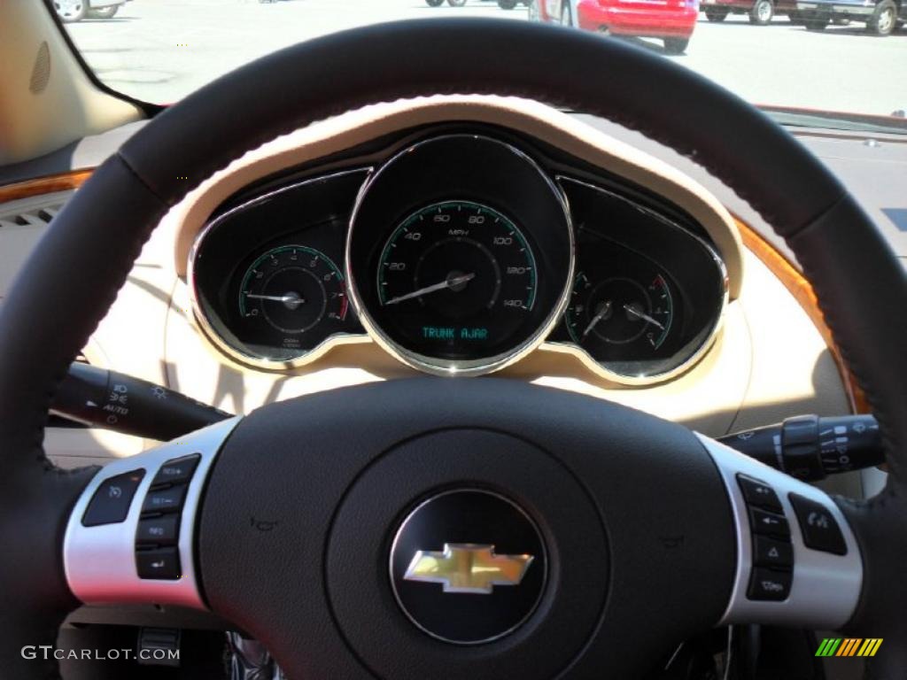 2011 Malibu LT - Red Jewel Tintcoat / Cocoa/Cashmere photo #12