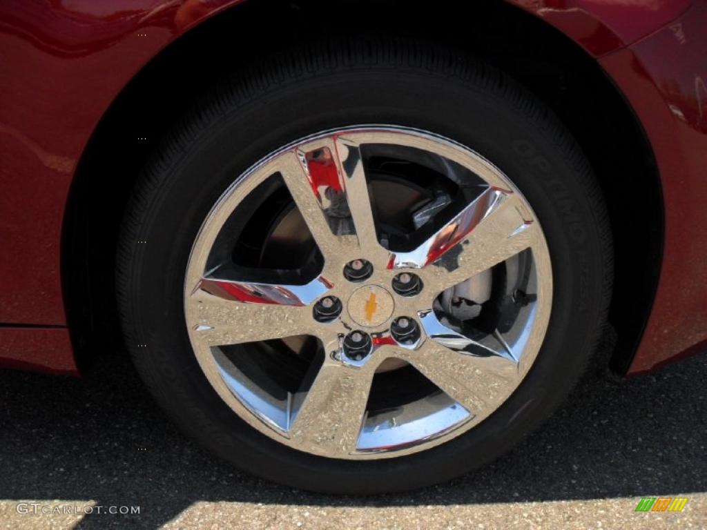 2011 Malibu LT - Red Jewel Tintcoat / Cocoa/Cashmere photo #24