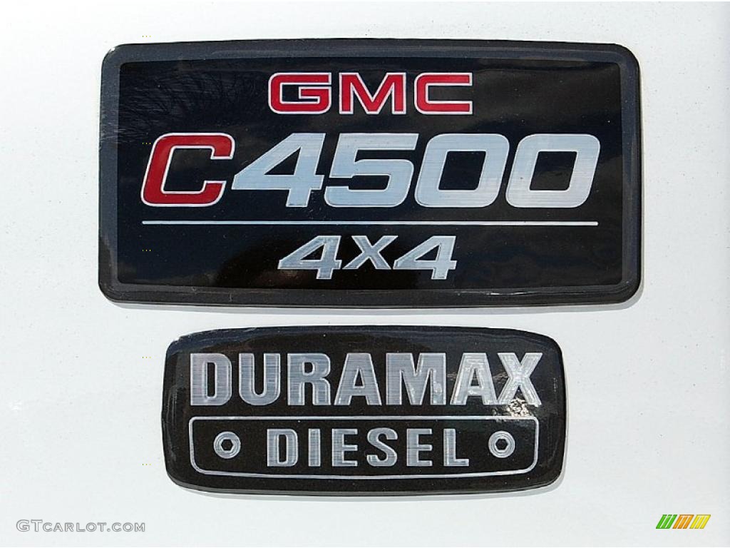 2007 GMC C Series TopKick C4500 Regular Cab Chassis Moving Truck Marks and Logos Photos