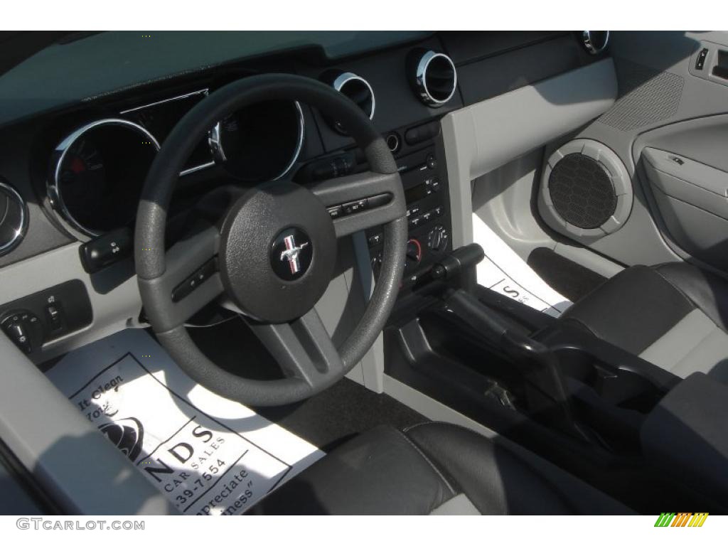 2007 Mustang GT/CS California Special Convertible - Black / Black/Dove Accent photo #34