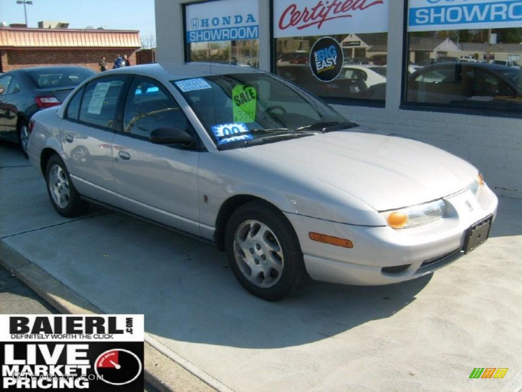 2000 S Series SL2 Sedan - Light Silver / Tan photo #1