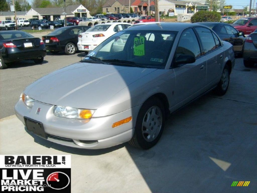 2000 S Series SL2 Sedan - Light Silver / Tan photo #3