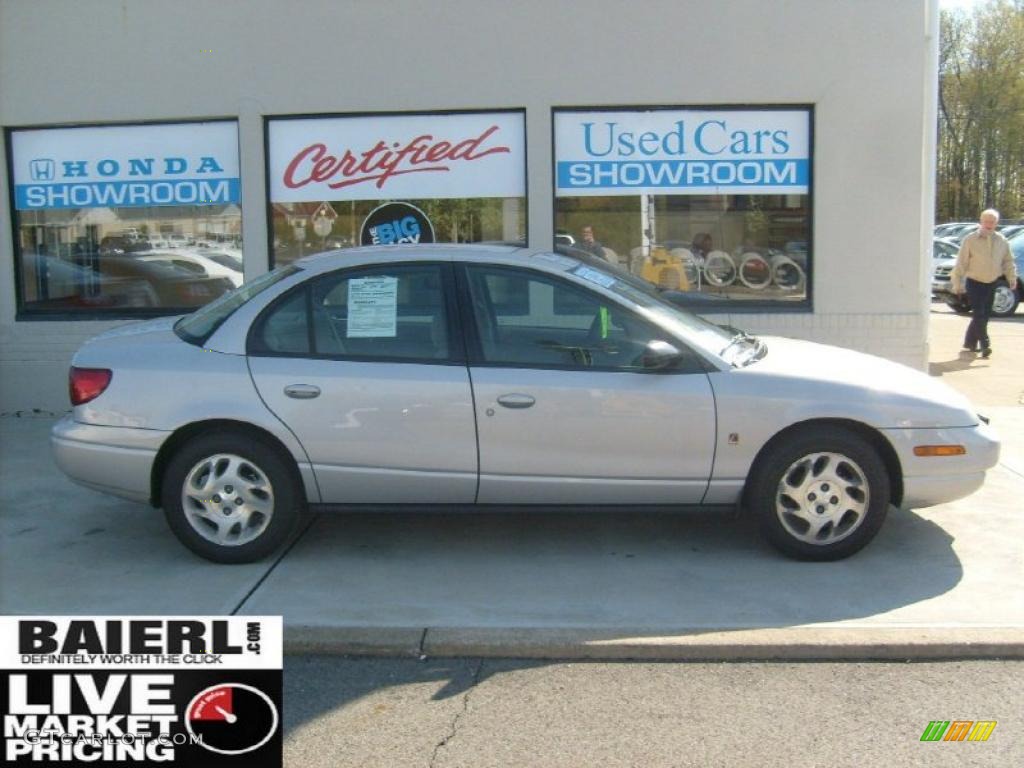 2000 S Series SL2 Sedan - Light Silver / Tan photo #7