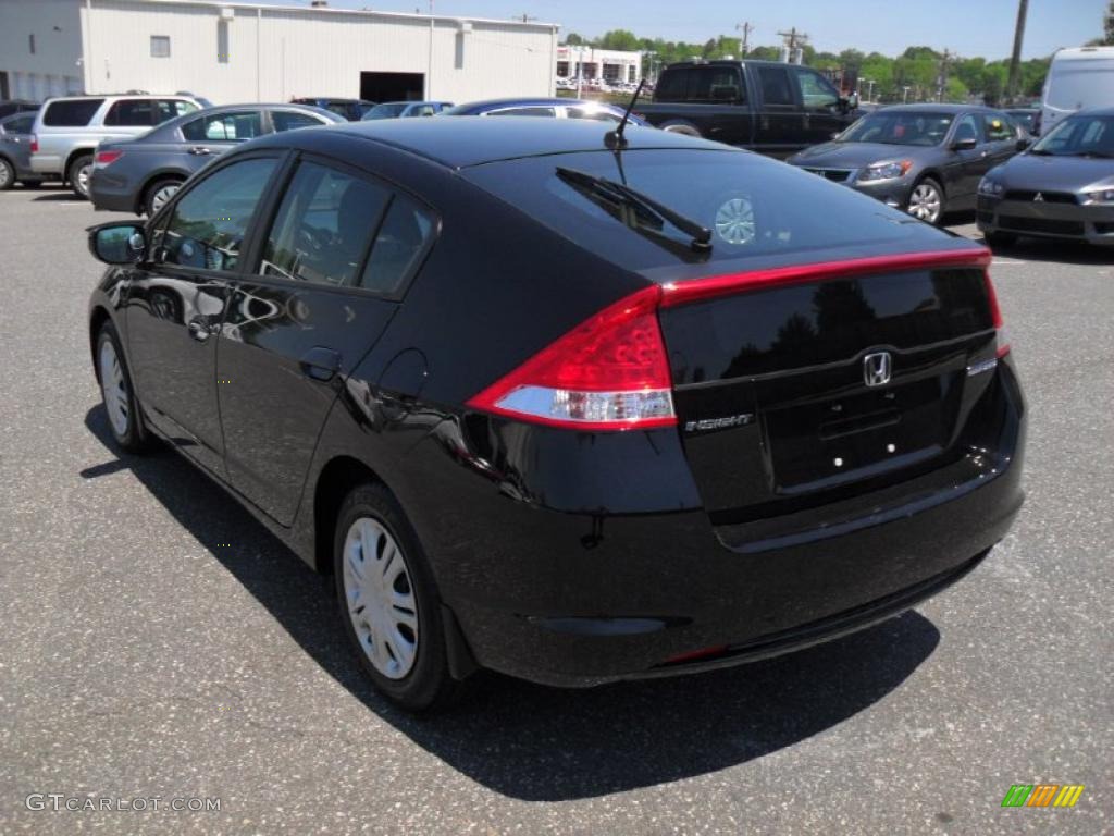 Crystal Black Pearl 2010 Honda Insight Hybrid LX Exterior Photo #48733716