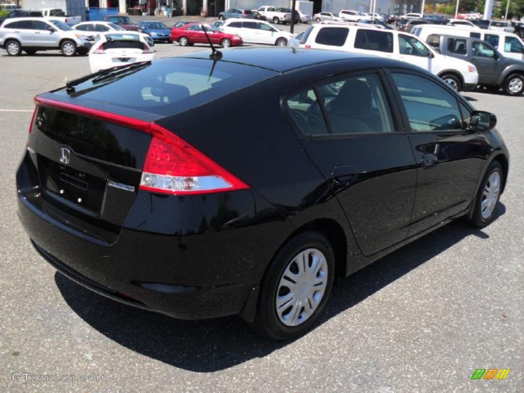 Crystal Black Pearl 2010 Honda Insight Hybrid LX Exterior Photo #48733746
