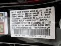  2010 Insight Hybrid LX Crystal Black Pearl Color Code NH731PX