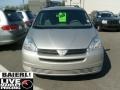 2004 Silver Shadow Pearl Toyota Sienna CE  photo #2