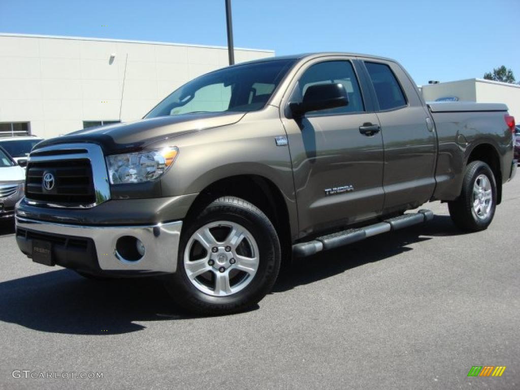 2010 Tundra Double Cab - Pyrite Brown Mica / Sand Beige photo #2
