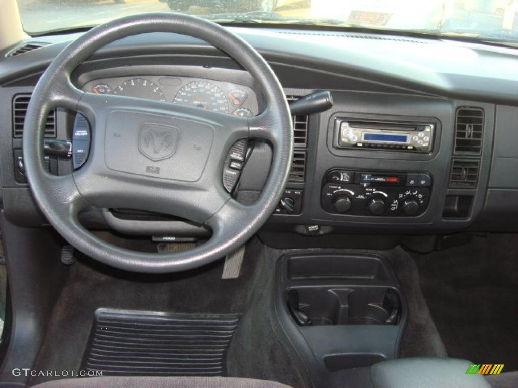 2002 Dodge Durango SLT 4x4 Dark Slate Gray Dashboard Photo #48735222