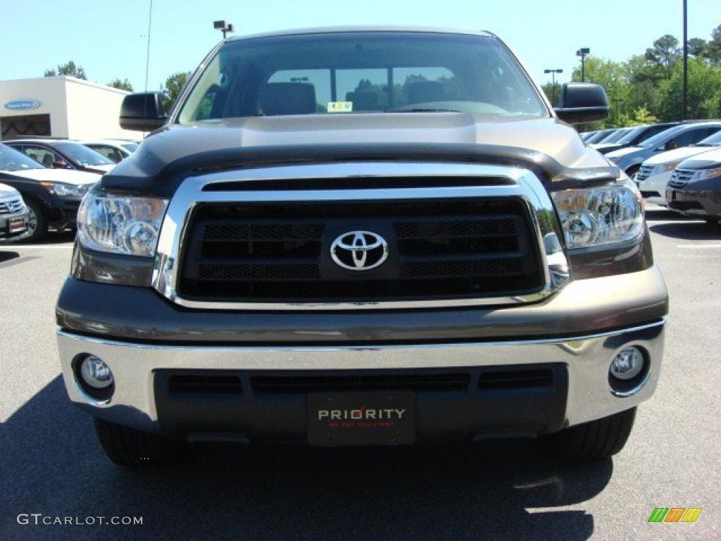 2010 Tundra Double Cab - Pyrite Brown Mica / Sand Beige photo #8