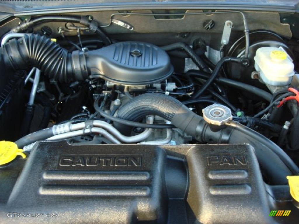 2002 Dodge Durango SLT 4x4 5.9 Liter OHV 16-Valve V8 Engine Photo #48735417