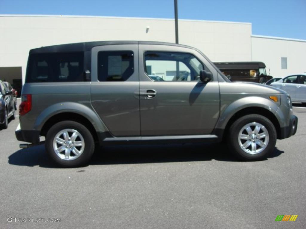 2008 Element EX - Galaxy Gray Metallic / Gray/Black photo #6