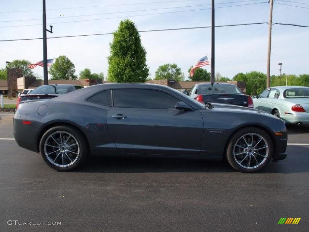 2010 Camaro SS Hennessey HPE550 Supercharged Coupe - Cyber Gray Metallic / Black photo #1
