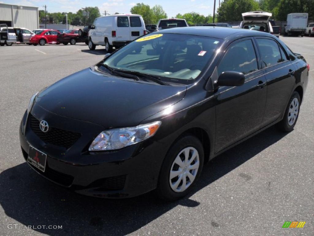 Black Sand Pearl Toyota Corolla