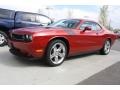 2009 Inferno Red Crystal Pearl Coat Dodge Challenger R/T  photo #3