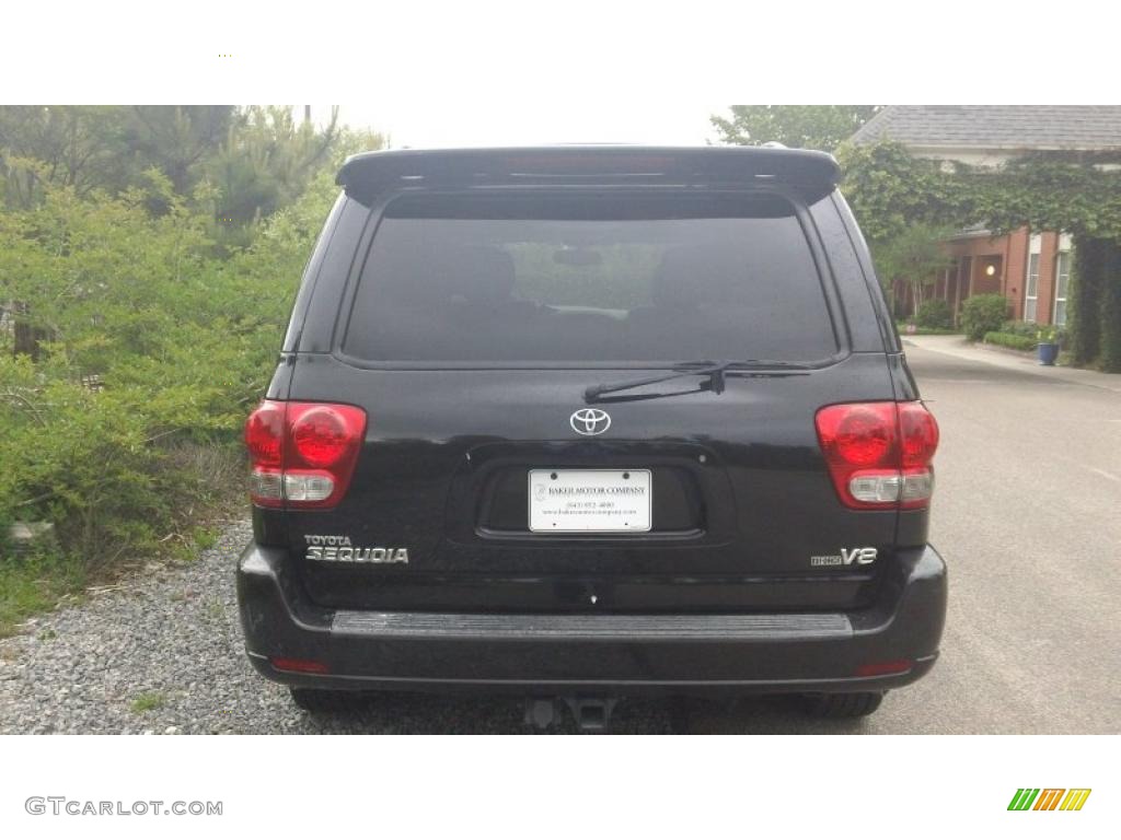 2006 Sequoia Limited - Black / Taupe photo #5