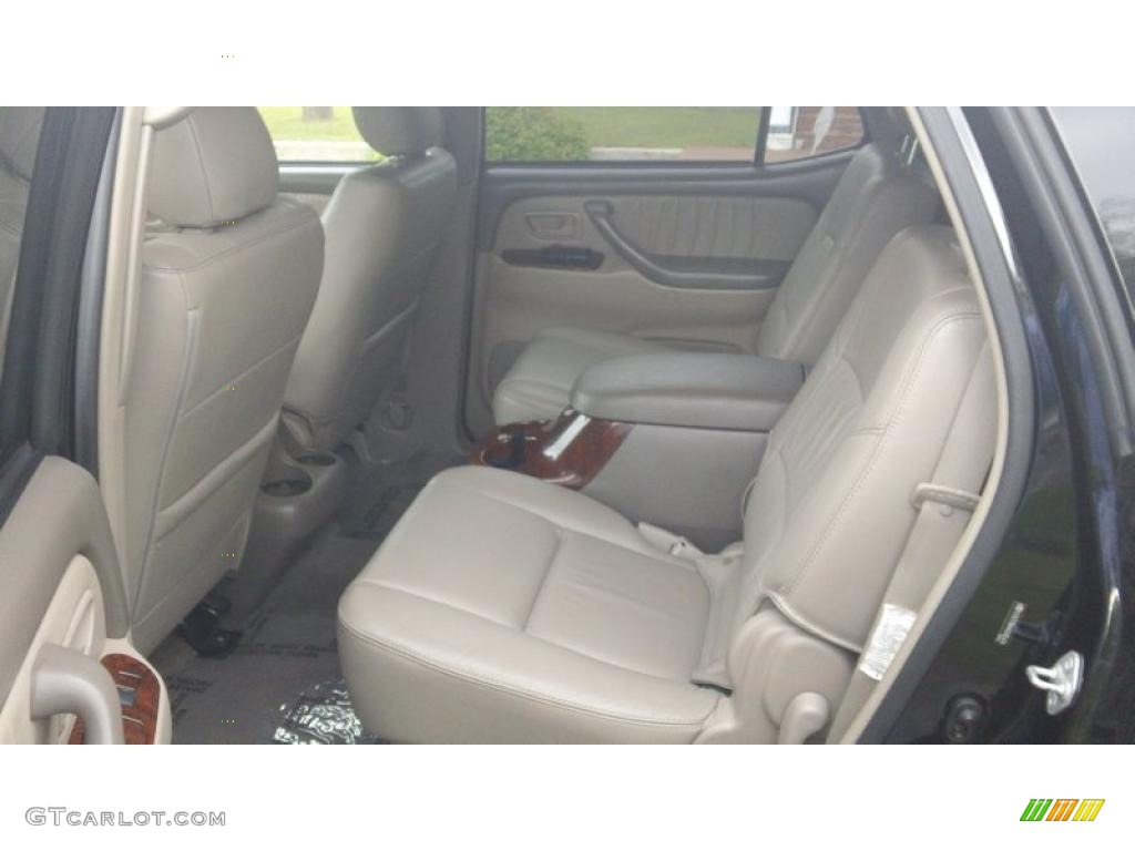 2006 Sequoia Limited - Black / Taupe photo #7