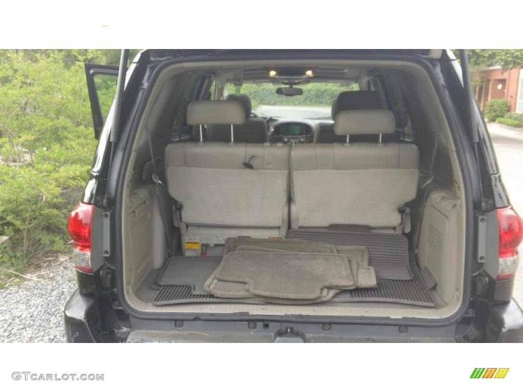 2006 Sequoia Limited - Black / Taupe photo #13
