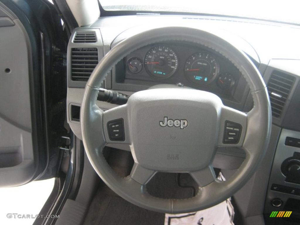 2005 Grand Cherokee Laredo 4x4 - Deep Beryl Green Pearl / Medium Slate Gray photo #9