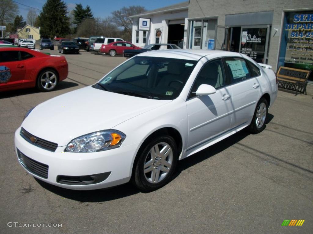 2011 Impala LT - Summit White / Neutral photo #2