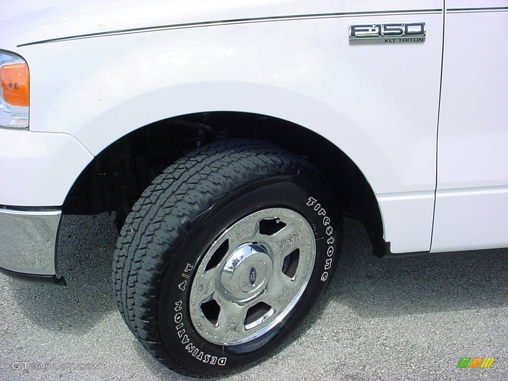 2006 F150 XLT SuperCrew - Oxford White / Medium/Dark Flint photo #15