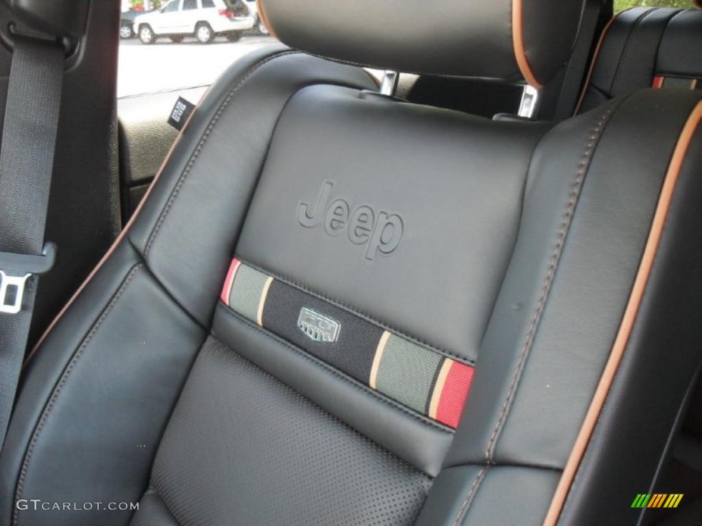 Black/Dark Olive Interior 2011 Jeep Grand Cherokee Laredo X 70th Anniversary 4x4 Photo #48739425