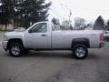 Sheer Silver Metallic - Silverado 2500HD Regular Cab 4x4 Photo No. 8