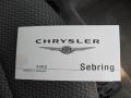 Marathon Blue Pearl - Sebring LX Sedan Photo No. 21